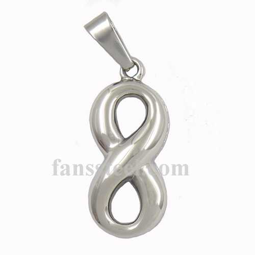 FSP17W07 classic shape 8 unlimit symbol Pendant 